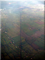 N9969 : Railway line at Knockcommon from the air by Thomas Nugent