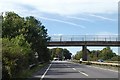 Footbridge over A17 at Holdingham