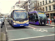 J3374 : Buses, Wellington Place, Belfast by Kenneth  Allen