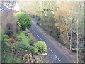 View from canal aqueduct at Bollington