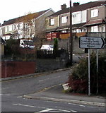 SS6696 : Plasmarl Community Centre direction sign, Swansea by Jaggery