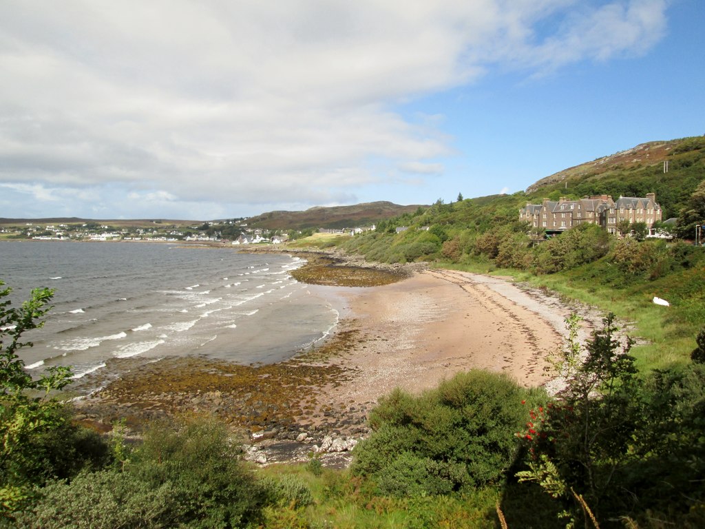 Beach with Gairloch beyond © Martin Dawes :: Geograph Britain and Ireland