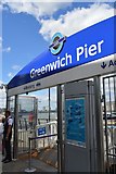 TQ3877 : Greenwich Pier by N Chadwick