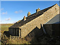 The catslide roof at the rear of High Wham