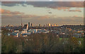 View of Hornsey and beyond from Alexandra Palace