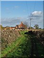 The track to Ratcliffe Cottages