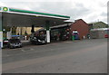SO2914 : Shop on the south side of Brecon Road BP filling station, Abergavenny by Jaggery