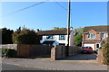 Houses on School Road, Langley Common