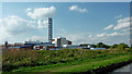 Canalside pharmaceutical works near Loughborough, Leicestershire