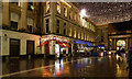 Royal Exchange Square at night