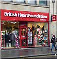 NS5865 : British Heart Foundation shop, Union Street by Thomas Nugent
