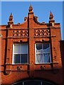 Terracotta building facade