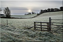 H3479 : A frosty morning, Envagh by Kenneth  Allen