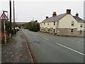 Cilcain Road and Pen y Fron Road junction, Pantymwyn