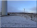 NC5004 : Base of Wind Turbine 10 by Chris and Meg Mellish