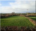 Farmland west of the A24 between Clough and Seaforde