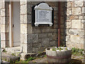 Tregrehan Mills Methodist Chapel - war memorial