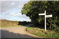 Road Sign near Tretheake