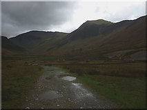 NY2318 : Track up Newlands Valley by Karl and Ali