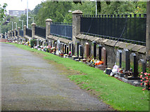 NS3421 : Ayr Cemetery by Thomas Nugent