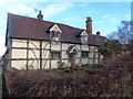 Timber frame house, Manor Lane, Little Comberton