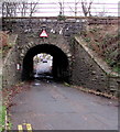 Low railway bridge over Beech Embankment, Ystrad Mynach