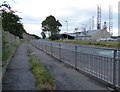 Cycle path through Dundee Docks