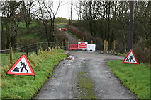 H5371 : Dreenen Road still closed, Bancran by Kenneth  Allen