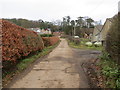 Farm track at Highridgehall