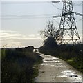 Southfield Lane, looking south