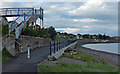 NO4531 : Fife Coastal Path at Broughty Ferry by Mat Fascione
