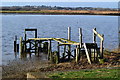 Once-movable jetty at Stanpit