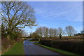 Gaddesby Lane crossing a minor tributary to the River Wreake