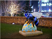 SJ8097 : Blue Bee-ter at MediaCityUK by David Dixon