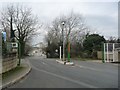 Entrance to Plasmor site, Womersley Road, Knottingley