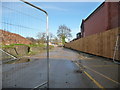 SE3321 : Former access road for the police training college, Wakefield by Christine Johnstone