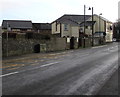 Shingrig Road bus stop and telecoms cabinet, Nelson