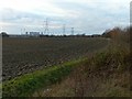 SE5222 : Ploughed field alongside Sudforth Lane by Alan Murray-Rust