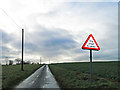 TM1492 : "Try your brakes" sign once through the ford by Adrian S Pye