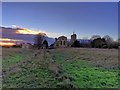 Grassland by Elstow Abbey