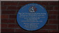 Stalybridge - Plaque to the former public house with longest name in Britain