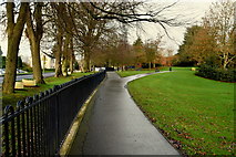 H4573 : Path, The Grange Park, Omagh by Kenneth  Allen