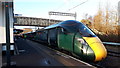 Intercity Express Train leaving Swindon Station