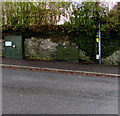 Dark green cabinets, Llwyncelyn Terrace, Nelson