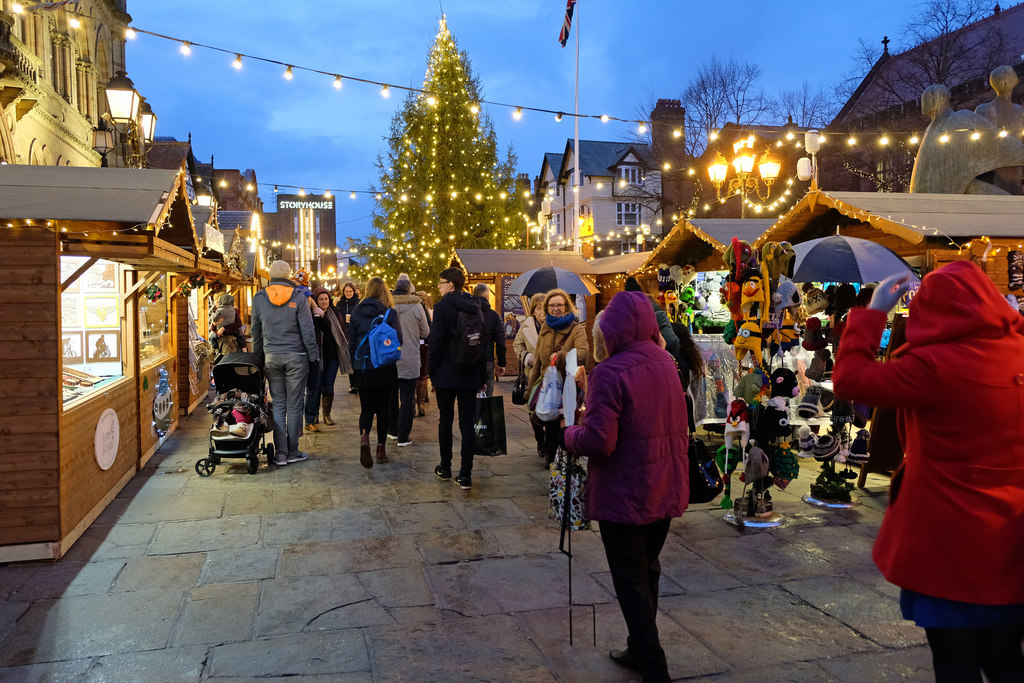 Chester Christmas Market 2018 © Jeff Buck Geograph Britain and Ireland