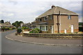 Houses at the bend in Close Lea