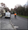 Llanfabon cyclist