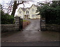 Entrance to Llanfabon House, Llanfabon