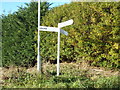 TG5100 : Signpost on Dorking Road by Geographer