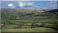 Woodhall seen across Wensleydale from Thornton Rust